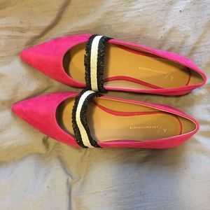 NWOT Anthropologie Ribbon Flats 8.5